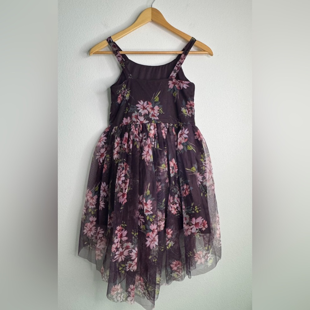 Zenzi Floral Purple Dress - Picture 3 of 6